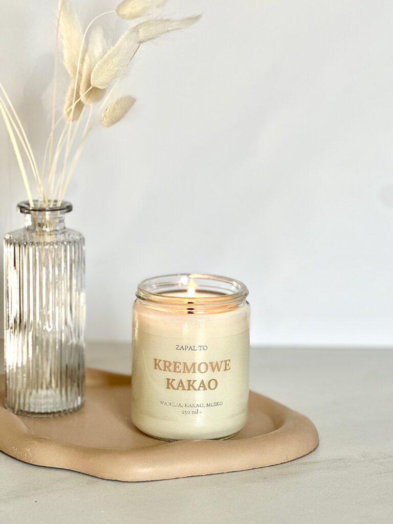 Kremowe kakao – świeca zapachowa 250ml